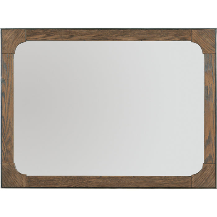 Hooker Furniture Chapman Medium Wood Rectangular Mirror 