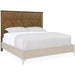 Hooker Furniture Rustic Wood Chapman Cal King Panel Bed 