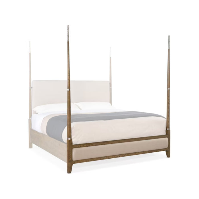 Hooker Furniture Modern Chapman Queen Four Poster Bed 