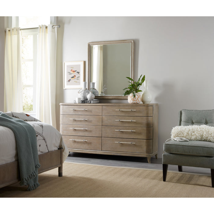 Hooker Furniture Modern Wood Wide Affinity Dresser 