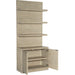 Hooker Furniture Home Office Cascade Bookcase Base and Hutch
