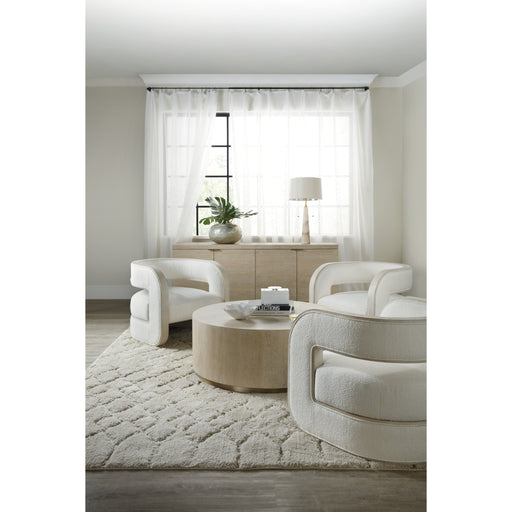 Hooker Furniture Living Room Cascade White Accent Chair