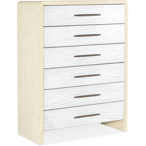 Hooker Furniture Modern Tall Cascade Six-Drawer Chest