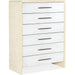 Hooker Furniture Modern Tall Cascade Six-Drawer Chest