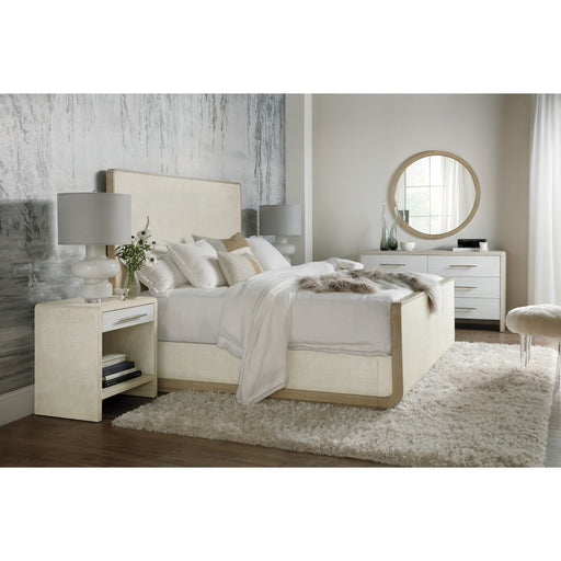 Hooker Furniture Modern Cream Cascade One-Drawer Nightstand