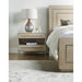 Hooker Furniture Modern Light Wood Cascade Two-Drawer Nightstand 