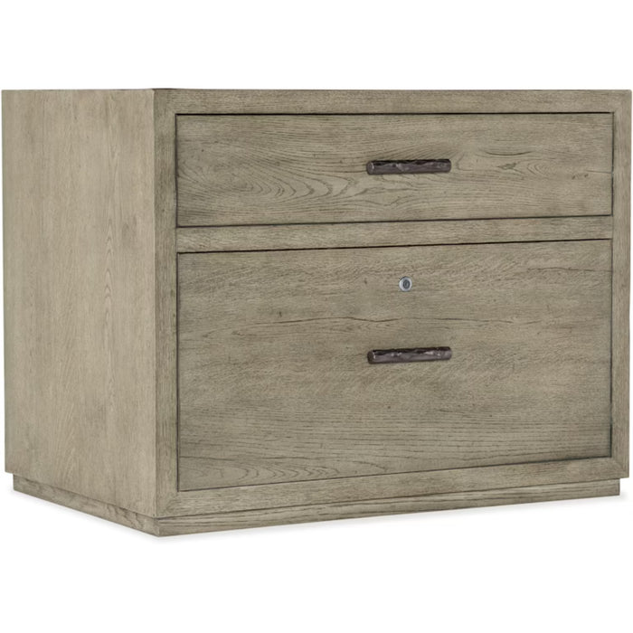 Hooker Furniture Linville Falls Credenza - 84in Top-2 Small Files and Lateral File