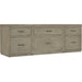 Hooker Furniture Linville Falls Credenza - 84in Top-2 Small Files and Lateral File