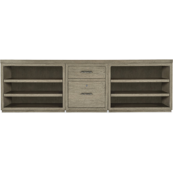 Hooker Furniture Linville Falls Credenza - 96in Top-Small File and 2 Opens 