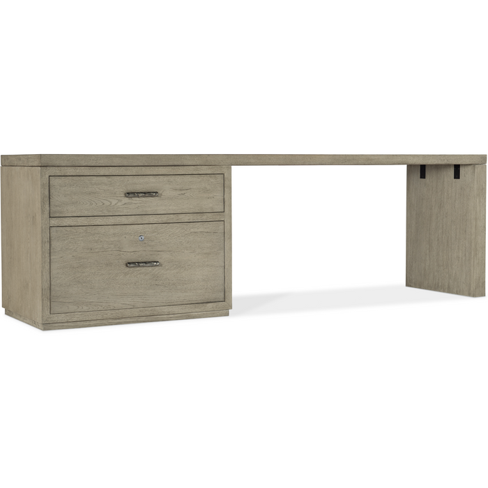 Linville Falls Home Office Desk - 96in Top-Large File by Hooker Furniture