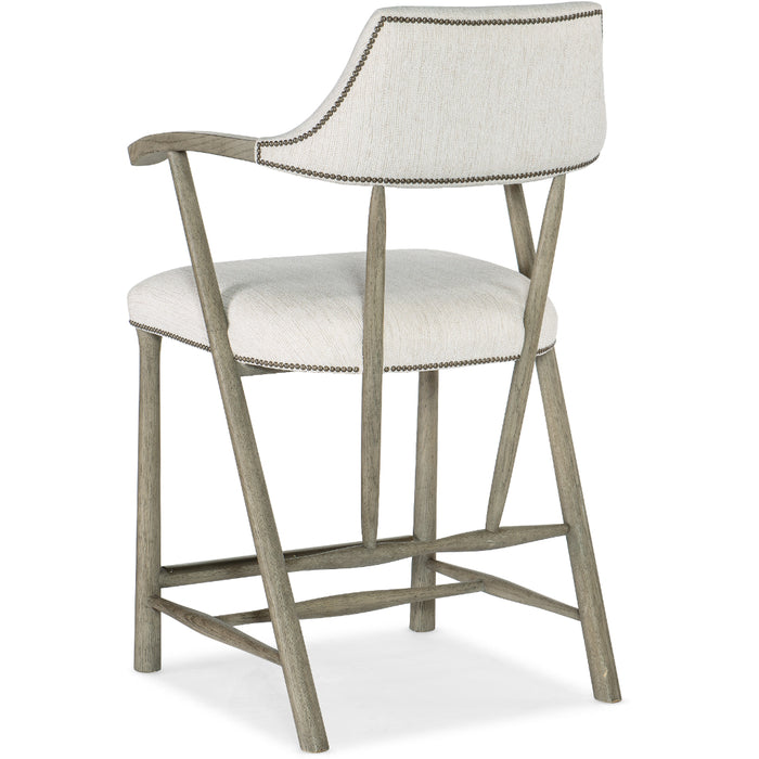 Hooker Furniture Casual Dining Linville Falls Stack Rock Counter Stool