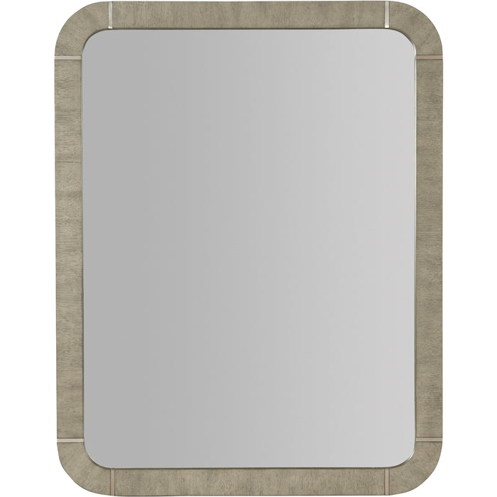 Hooker Furniture Linville Falls Pinnacle Grey Wood Trails Mirror 