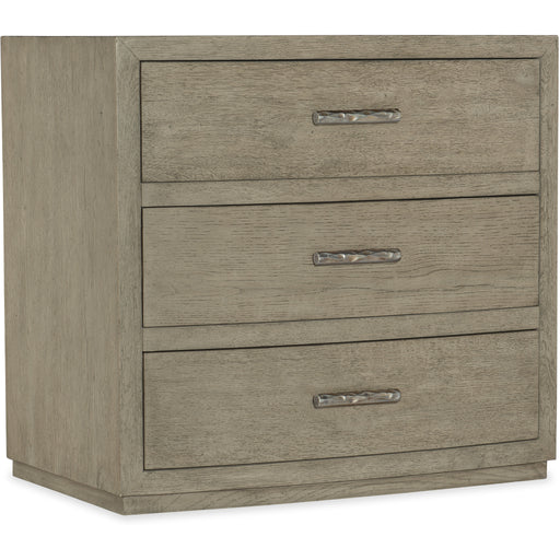 Hooker Furniture Bedroom Linville Falls Ashford Three Drawer Nightstand 