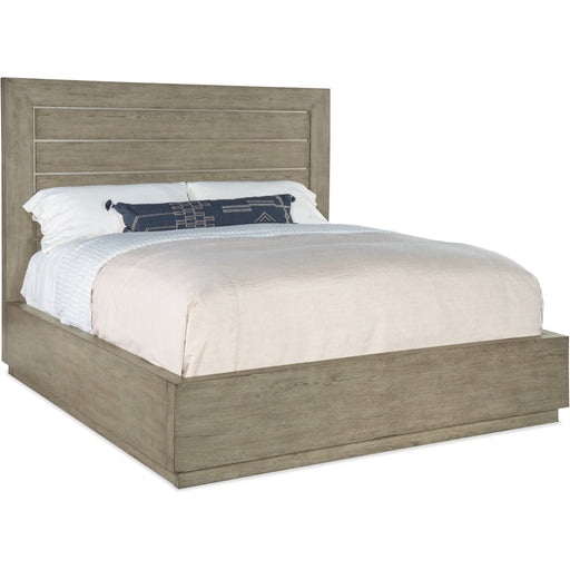 Hooker Furniture Modern Linville Falls Mill Ridge Cal King Panel Bed 