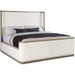 Hooker Furniture Modern Linville Falls Boones Queen Upholstered Shelter Bed 