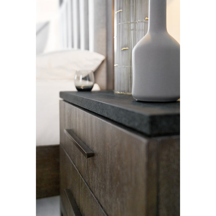 Hooker Furniture Miramar Aventura San Marcos Stone Top Nightstand 