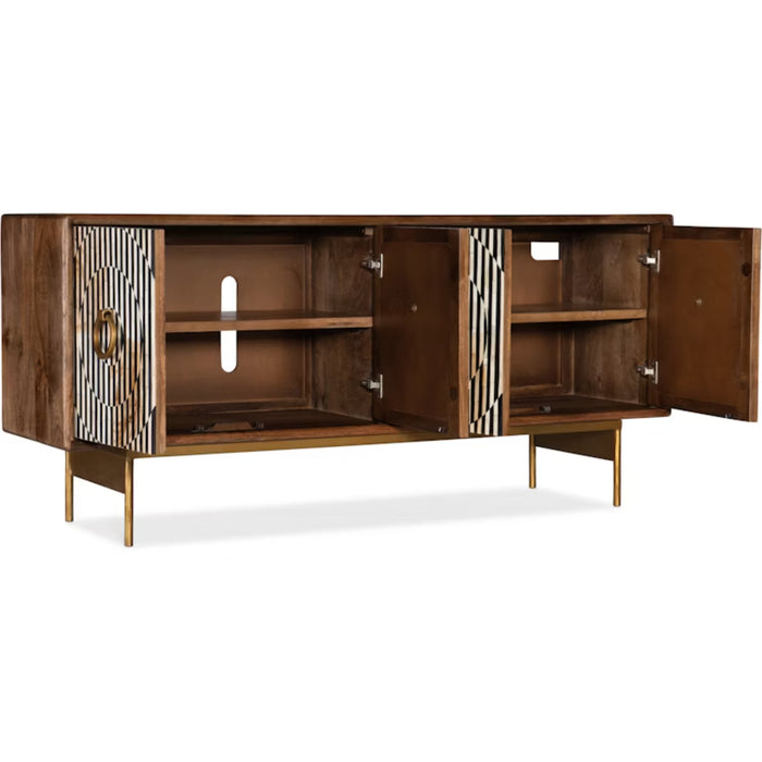 Hooker Furniture Melange Russell Medium Wood Credenza 