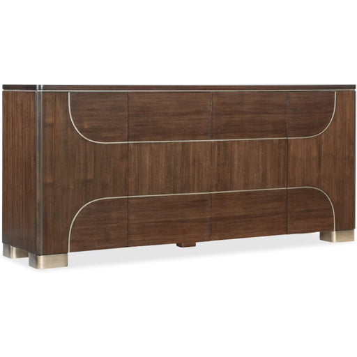 Hooker Furniture Melange Dark Wood Contours Credenza