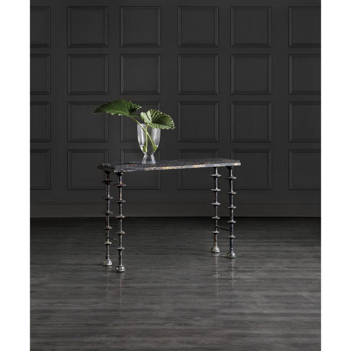 Hooker Furniture Melange Darcie Stone Top Hall Console Table