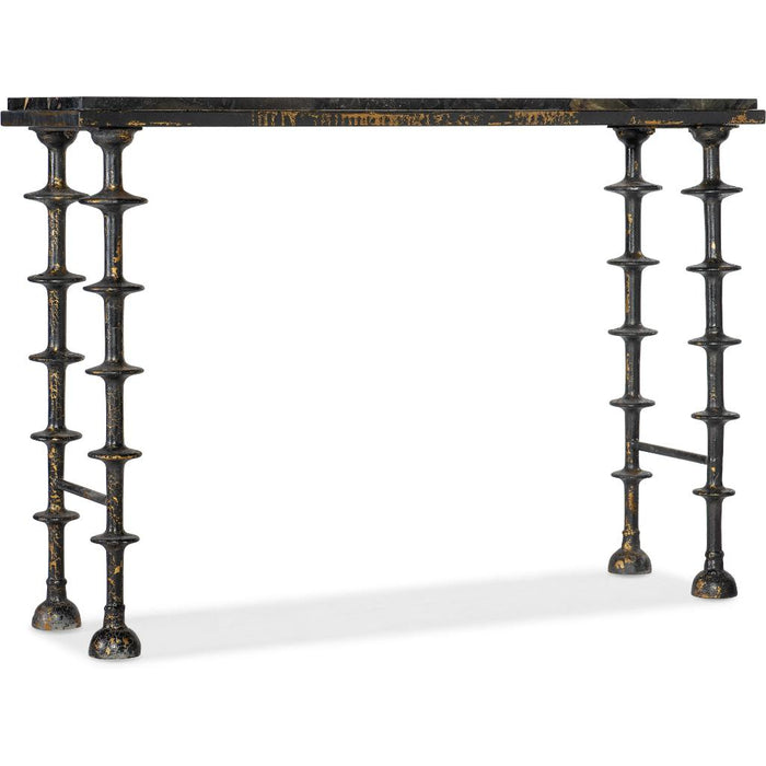 Hooker Furniture Melange Darcie Stone Top Hall Console Table