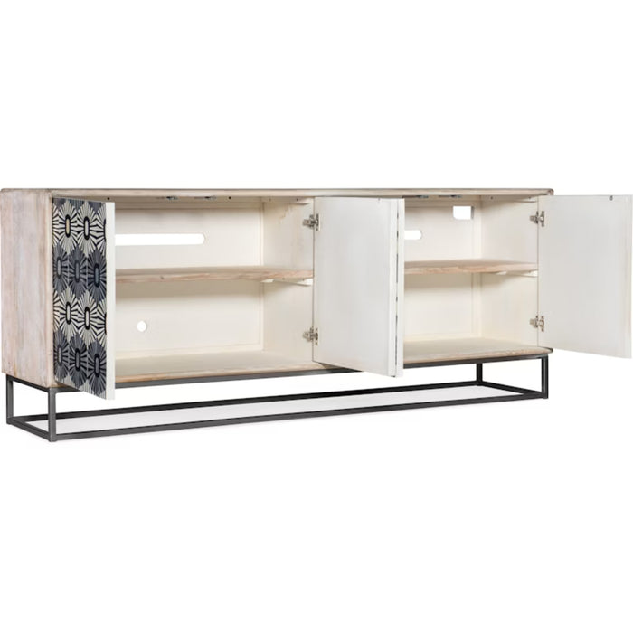 Hooker Furniture Melange Whitmore Four Door Credenza 