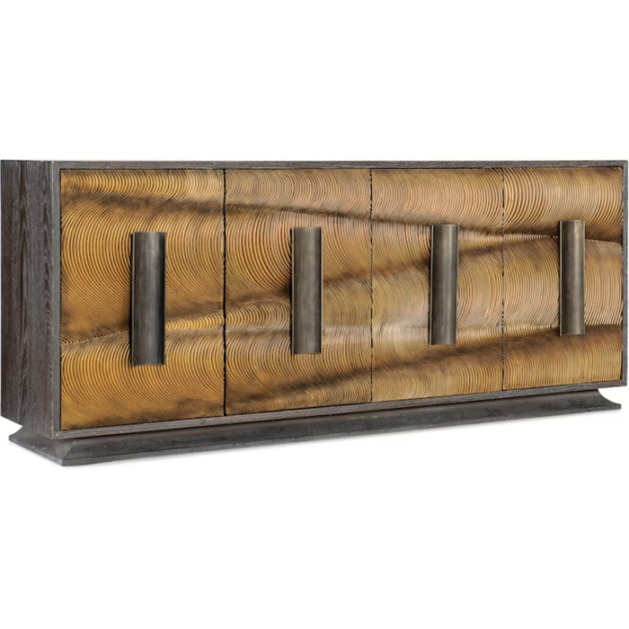 Hooker Furniture Melange Swaley Four Door Credenza 