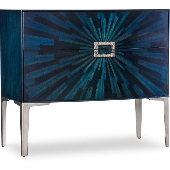 Hooker Furniture Melange Cosmic Blue Accent Chest 