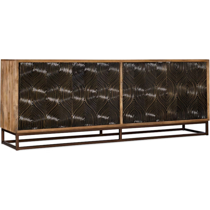 Hooker Furniture Swirl Door Entertainment Console 