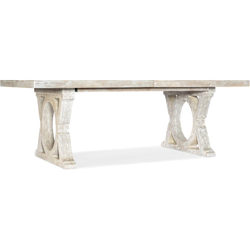 Hooker Furniture Serenity Topsail Extendable Dining Table w/2-18in Leaves