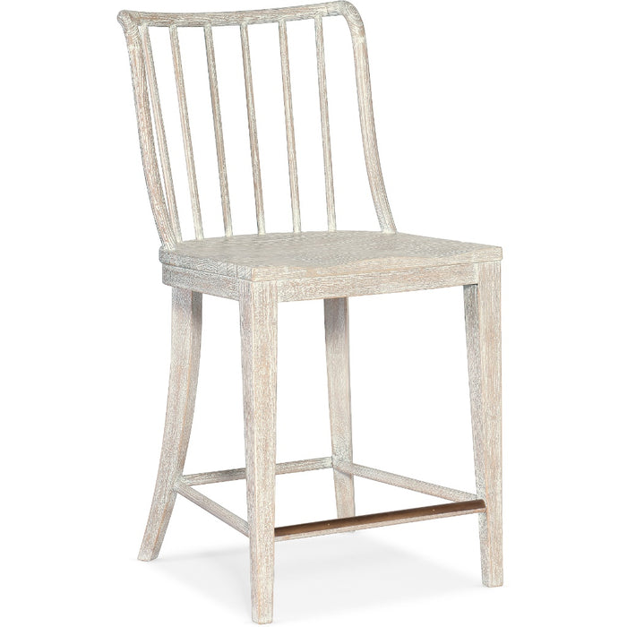 Hooker Furniture Serenity Oak Wood Counter Height Dining Chair