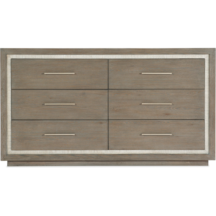 Hooker Furniture Modern Serenity Mainstay Six Drawer Dresser 