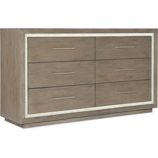 Hooker Furniture Modern Serenity Mainstay Six Drawer Dresser 