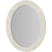 Hooker Furniture Serenity Amelia White Wood Oval Mirror 