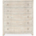 Hooker Furniture Rustic Light Wood Serenity Monterey Five Drawer Chest 