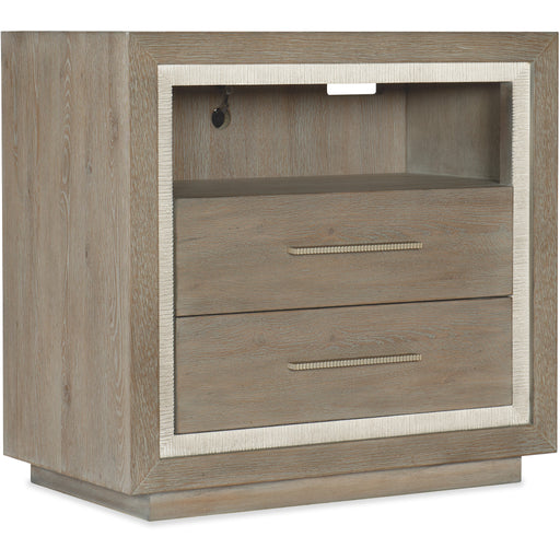 Hooker Furniture Modern Serenity Balboa Two Drawer Nightstand 