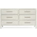 Hooker Furniture Modern White Wood Serenity Dresser 