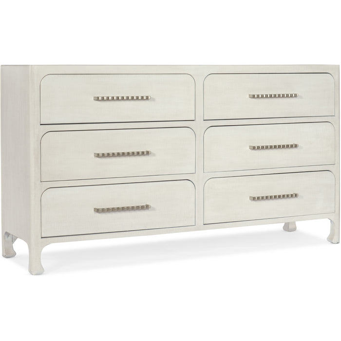 Hooker Furniture Modern White Wood Serenity Dresser 