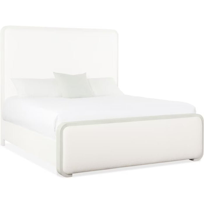 Hooker Furniture Modern Serenity Ashore Queen Upholstered Panel Bed