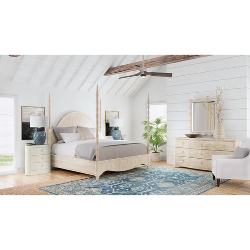 Hooker Furniture Modern Serenity Jetty Queen Poster Bed 