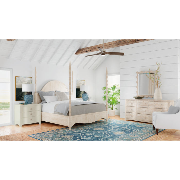 Hooker Furniture Modern Serenity Jetty Cal King Poster Bed 