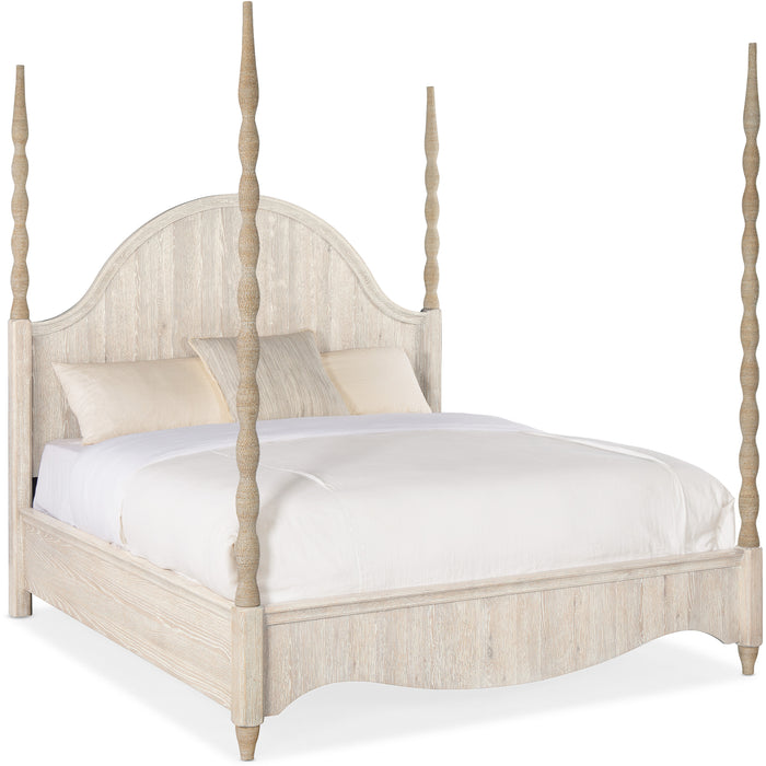 Hooker Furniture Modern Serenity Jetty Cal King Poster Bed 