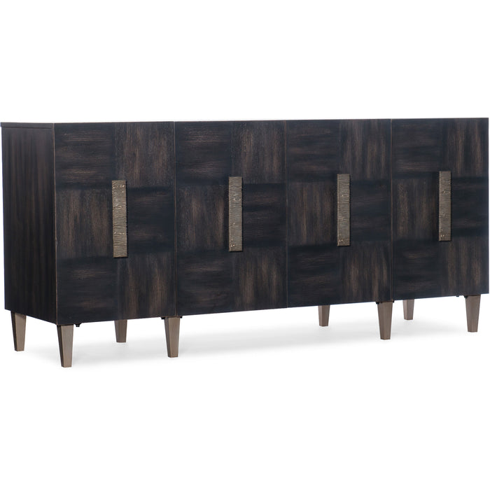 Hooker Furniture Melange Neville Dark Wood Credenza  