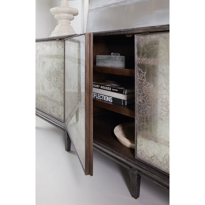 Hooker Furniture Melange Rosella Dark Wood Console