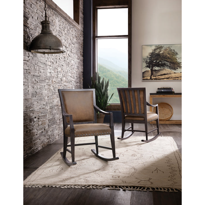 Hooker Furniture Living Room Big Sky Rocking Accent Chair