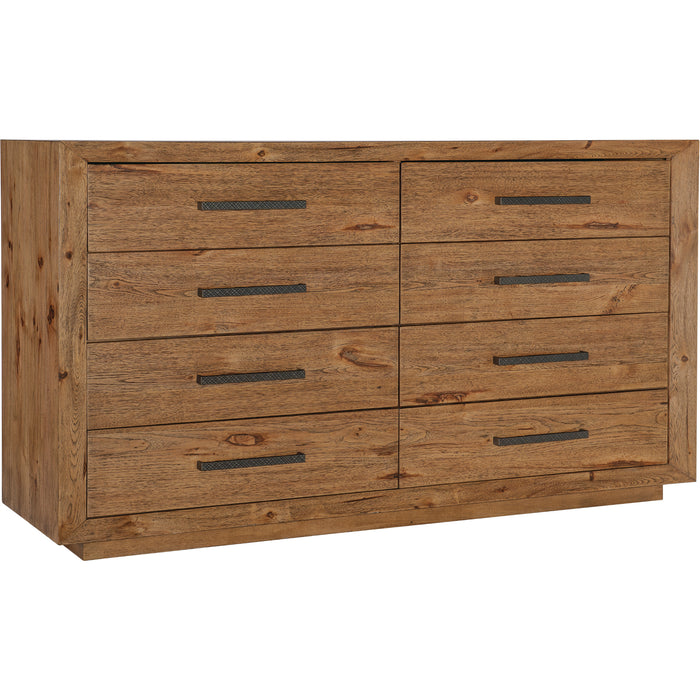 Hooker Furniture Medium Wood Big Sky Eight Drawer Dresser 