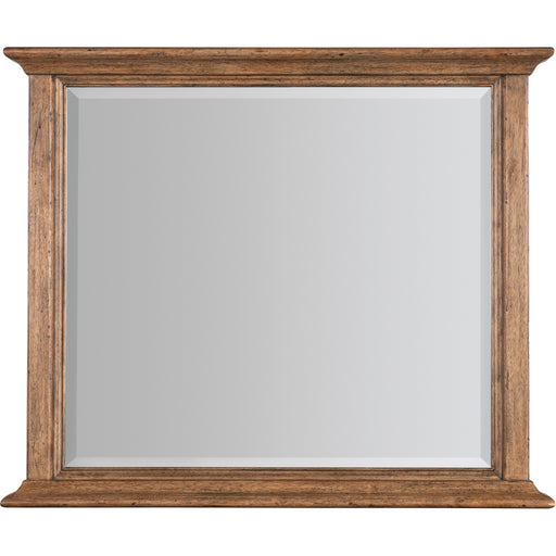 Hooker Furniture Big Sky Medium Wood Rectangle Mirror