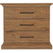 Hooker Furniture Traditional Medium Wood Big Sky Three Drawer Nightstand 