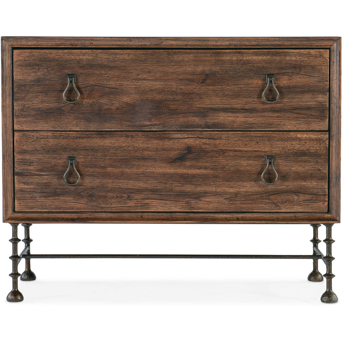 Hooker Furniture Rustic Dark Wood Big Sky Bachelors Chest 