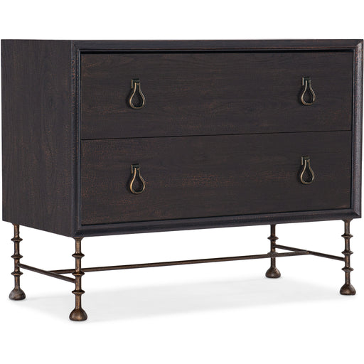 Hooker Furniture Rustic Black Wood Big Sky Bachelors Chest 