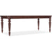 Hooker Furniture Charleston Dark Cherry Wood Dining Table